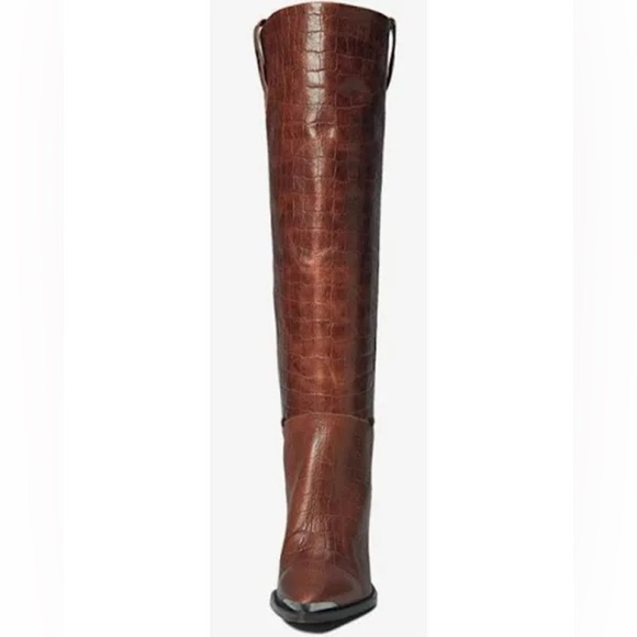 FREE PEOPLE Stevie Boot Womens Tall Leather Knee-High Boots NWT - Picture 6 of 6